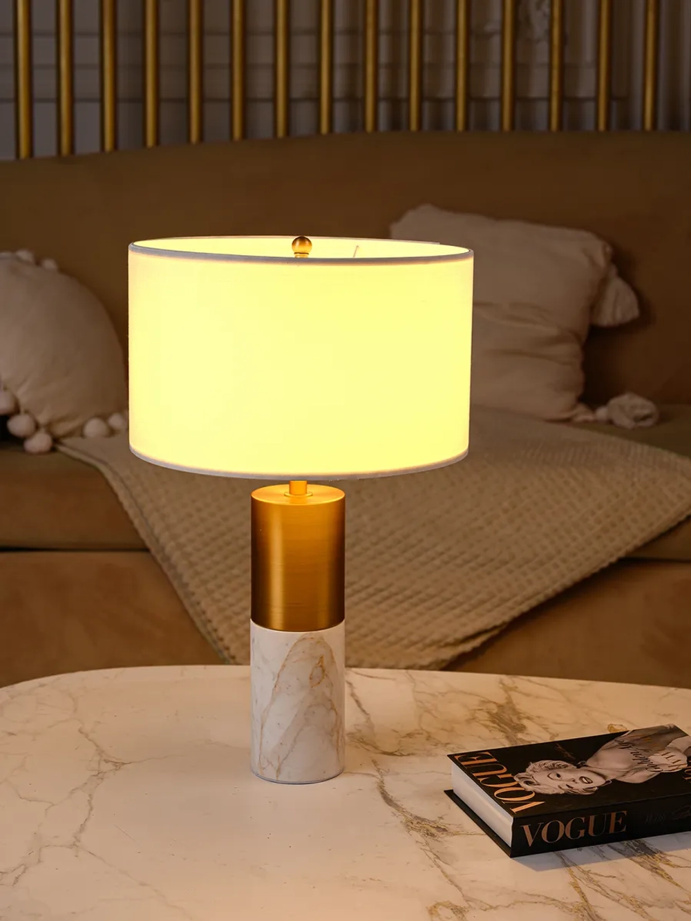 Настольный светильник интерьерный, лампа ретро