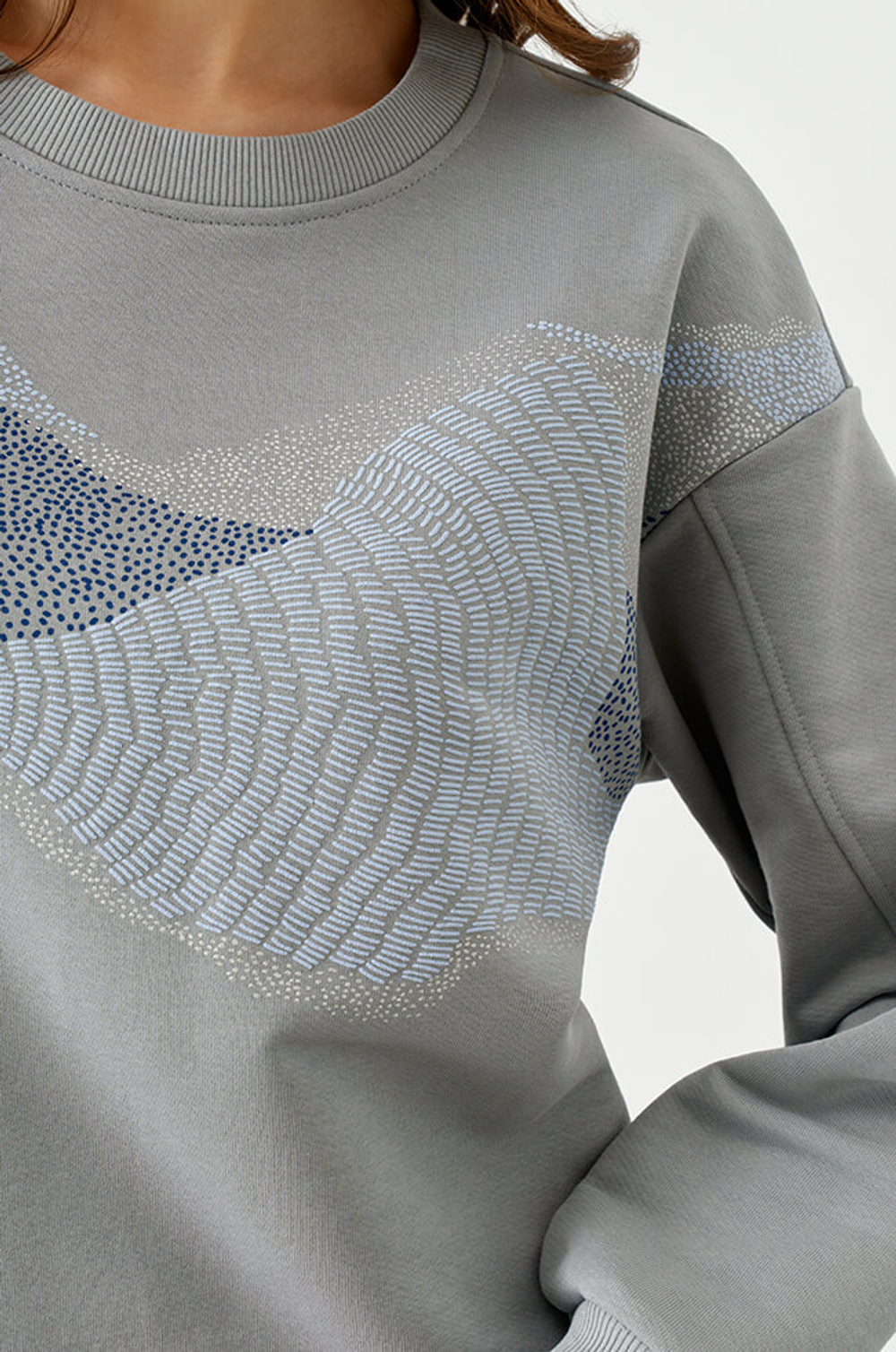 22769 Джемпер женский (серый)