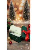 варежки зимние пушистые экомех