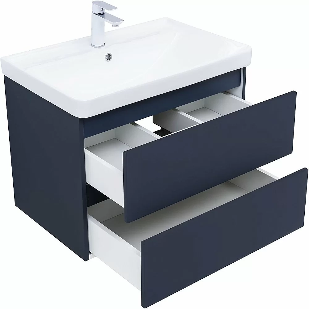 Тумба с раковиной Aquanet Вега 2.0 337948/301804 70 маренго