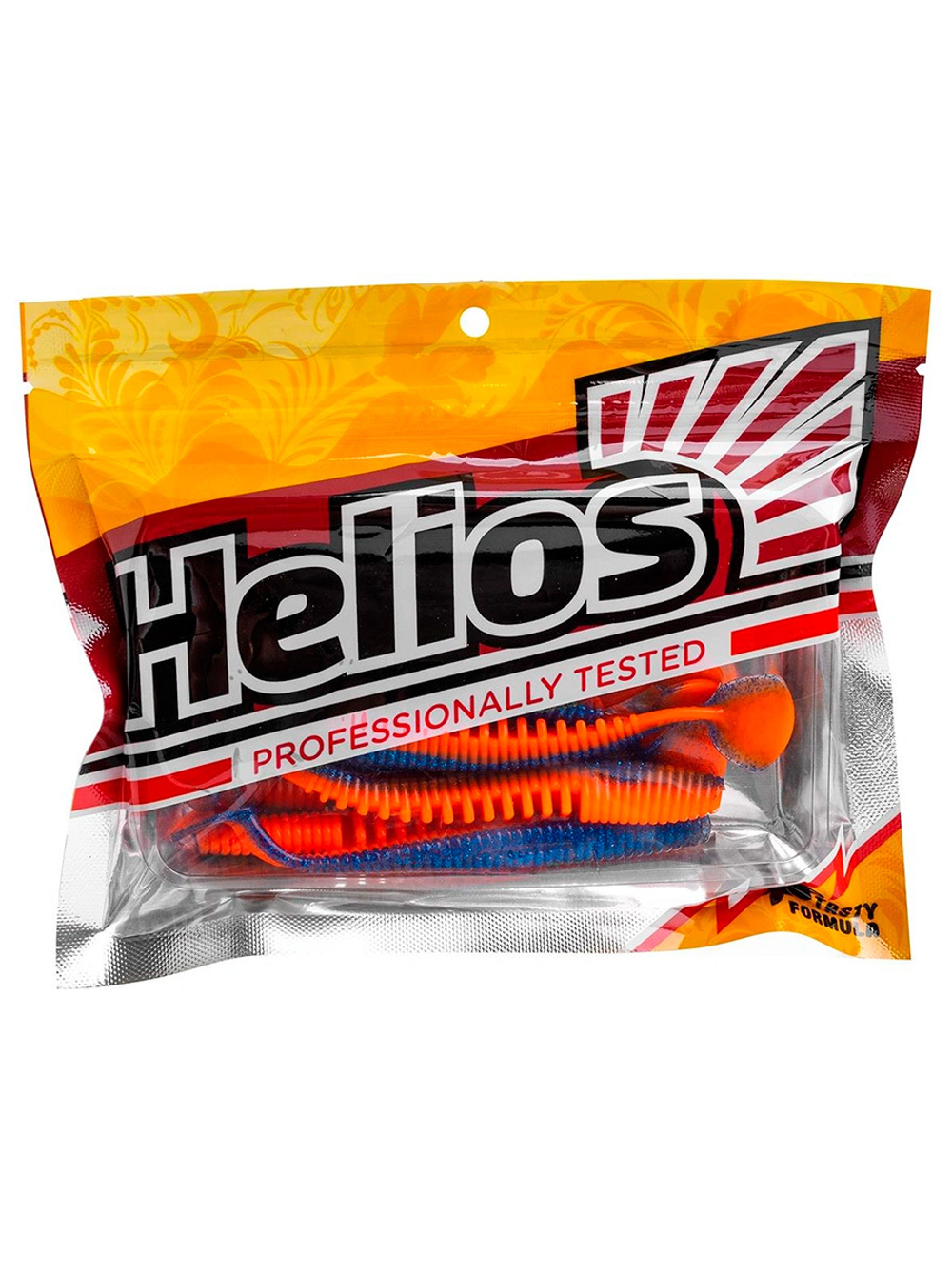 Виброхвост Helios Varuna 4,33"/11см Red Lemon 7шт. (HS-35-050)