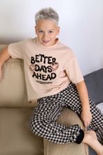 Пижама для мальчика Отдых-2 Виотекс БЕЖЕВЫЙ