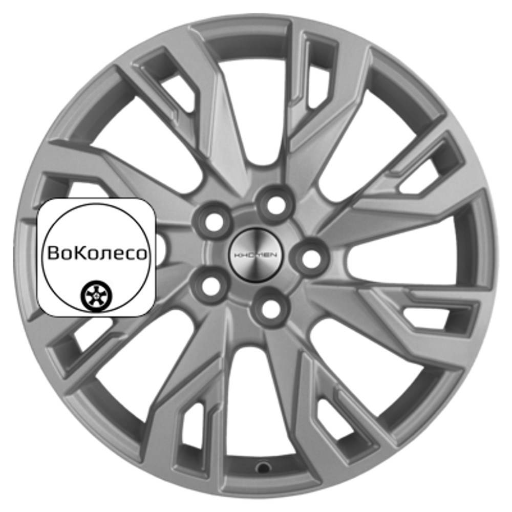 7x18/5x114,3 ET45 D66,1 KHW1809 (Teana/X-trail) F-Silver Khomen Wheels