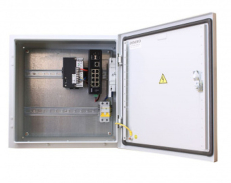 OS-441 Кросс оптический уличный в монтажном шкафу