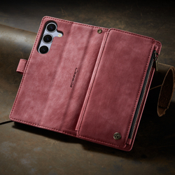 Многофункциональный чехол-кошелек CaseMe 3 in 1 Matte Wallet для Samsung Galaxy S25 FE