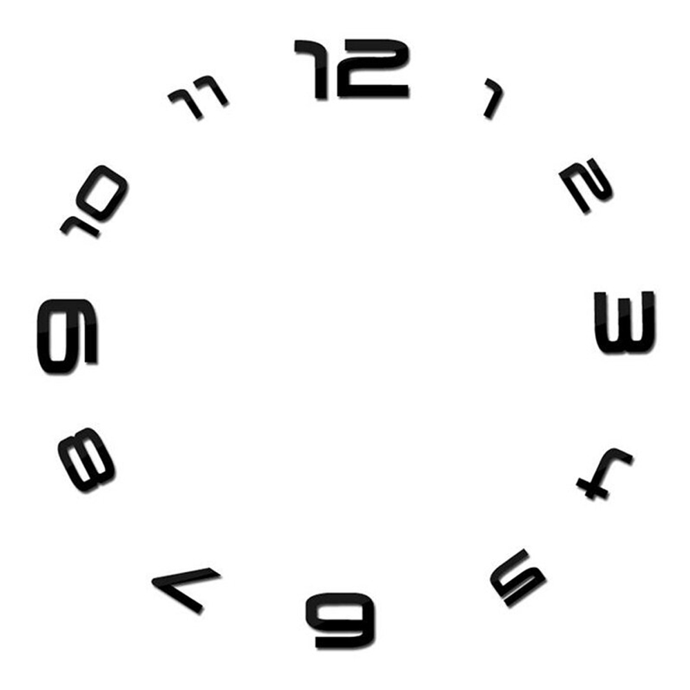 Комплект элементов для 3D часов/ Модель D4