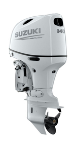 Мотор лодочный Suzuki DF140BTL CAN, белый