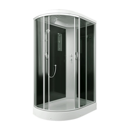 Душевая кабина ERLIT ER3512PR-C4 1200*800*2150 низкий, серый поддон, тонированое стекло