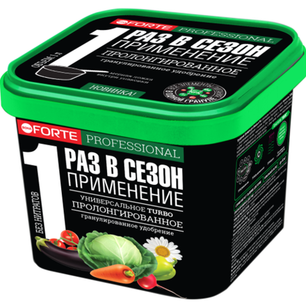 Удобрение BONA FORTE универсальное TURBO с биодоступ. кремнием 1л