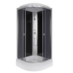Душевая кабина Niagara Eco E80/26/TN (80х80х215) средний поддон(26см),стекло тонированное,4 места