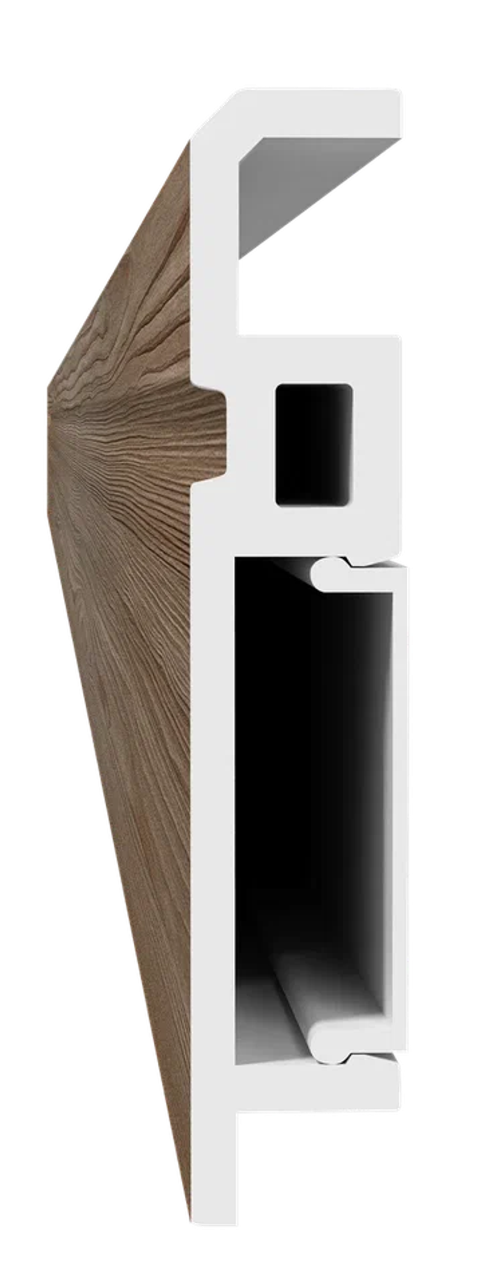 Напольный плинтус ПВХ Foresta Aviv Эсперальба Юпитер FA 024 2000х70х13 мм