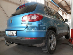 Фаркоп оцинкованный Galia V069A для Volkswagen Tiguan 2007-2016, 2016-, Audi Q3 2011-2018(паспорт и сертификат в комплекте)(без электрики)