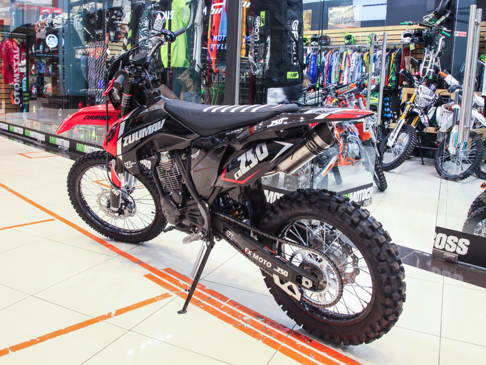 Мотоцикл кроссовый Zuumav FX CR 250CB BLACK 21/18