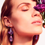 Серьги Dyrberg Kern AMY SG LAVENDER 361015 V/G