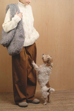 Сумка-слинг "Пони-Кенгурони" Меховая