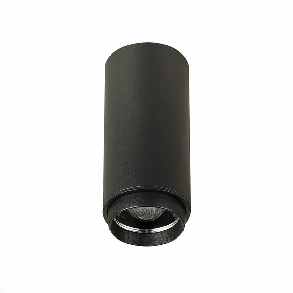ST600.442.10 Светильник потолочный Zoom Черный LED 1*10W 4000K 1 000Lm Ra>80 15-60° IP20 D59xH130 17 Накладные светильники