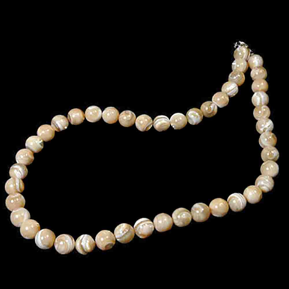 Бусы "Муарелли" перламутр кремовый асс.