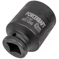 Головка ударная глубокая 3/4'', 40мм (6гр.) FORCEKRAFT FK-46510040