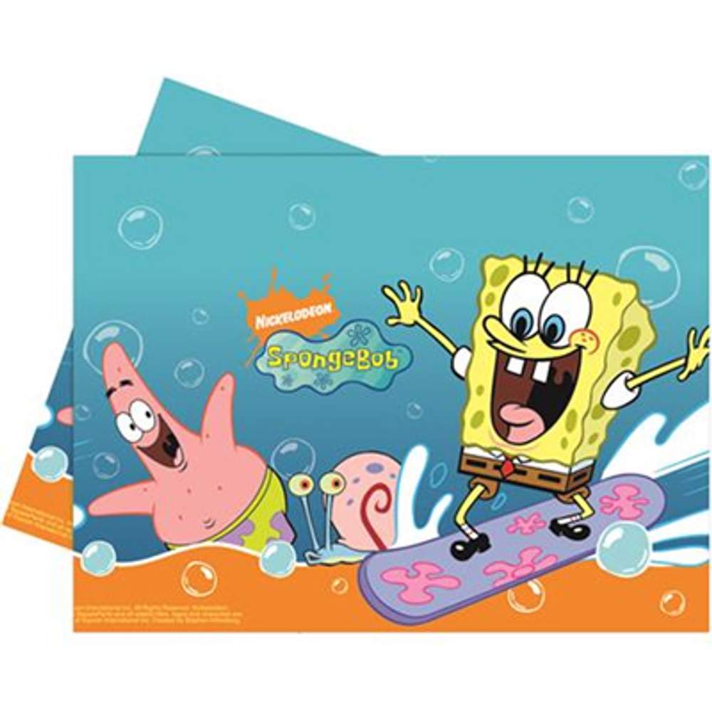 Распродажа Скатерть  Губка Боб 120 на 180см.