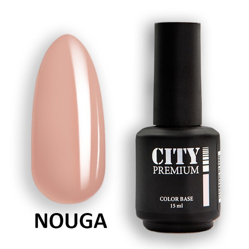 CITY-NAIL Premium Color Base Nouga 15мл.
