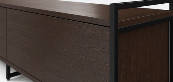 Тумба ТВ 4Д венге