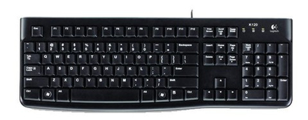 Клавиатура Logitech K120 for business черный USB