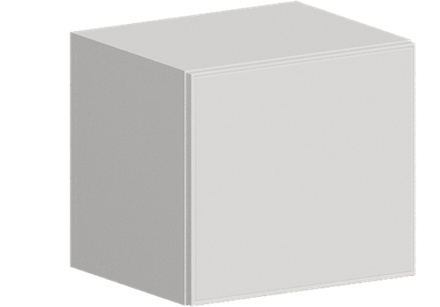 Кухня Модуль ШВГ 410 Белый / Белый Софт