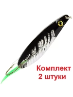 Блесна для рыбалки колебалка НЕРКА FIRE 26 г.