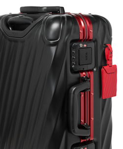 Чемодан Aluminum ручная кладь Tumi/Black-Red