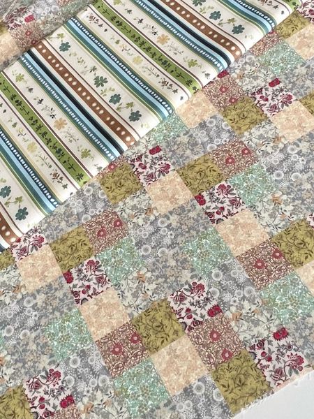 ИМИТАЦИЯ ПЭЧВОРКА, СТАРИННОЕ ПОКРЫВАЛО - 100% ХЛОПОК 5