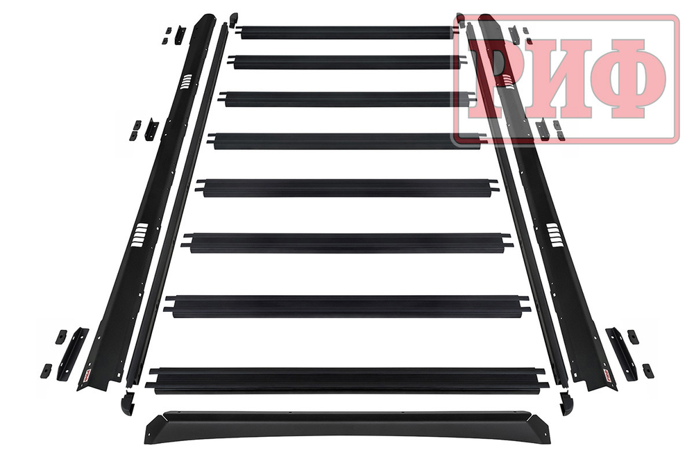 Багажник экспедиционный (платформа) алюминиевый 1250x2080 мм для TANK 400 (с крепежом) РИФ