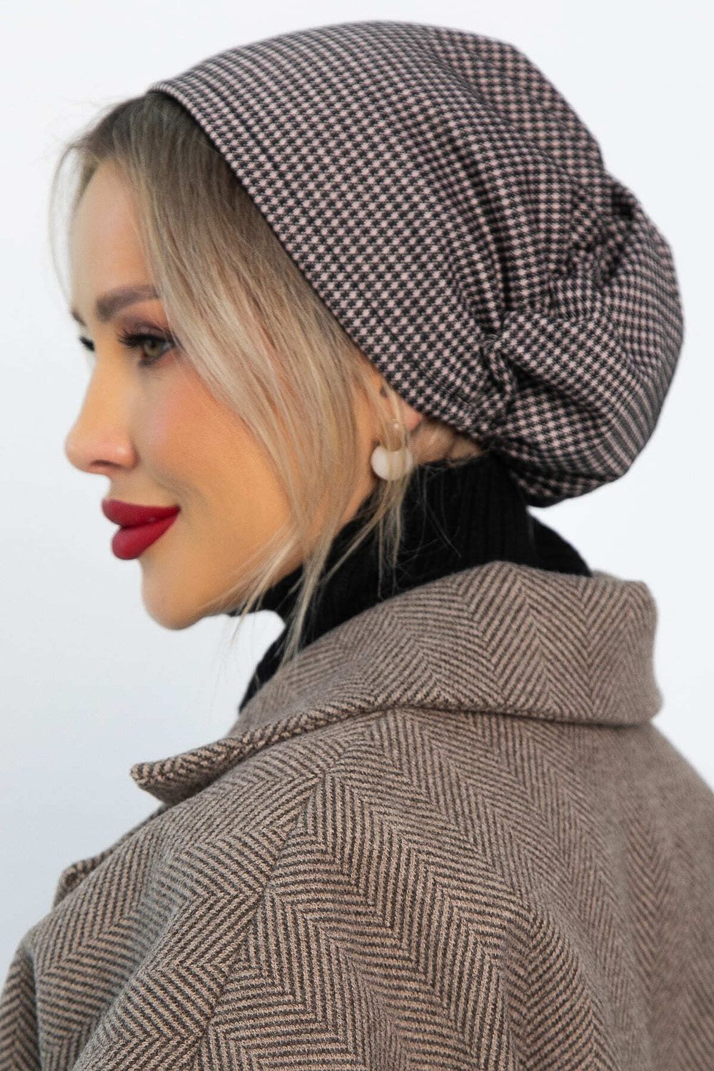 Чалма с резинкой (коричневое зернышко) ЧР8-23М LT Collection