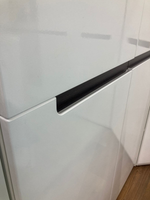 Пенал Стокгольм белый/белый глянец 540