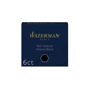 Чернила в миникартридже Waterman International Black (6шт) (S0110940)