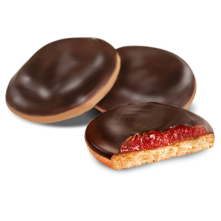 Печенье прослоенное Клубника Добрыня вес (3862)