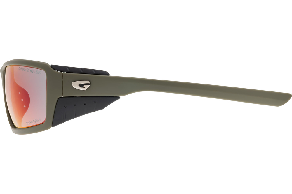Спортивные очки GOG Ellbrus / Matt Green-Black / Photochromic Red Lens