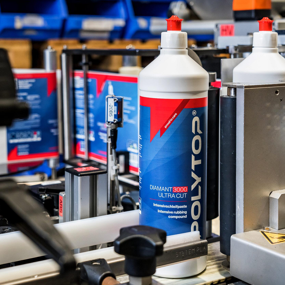 POLYTOP Diamant 3000 Ultra Cut - Абразивная полировальная паста (P1500), 250ml