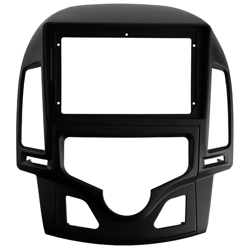 Комплект рамки с разъёмами 9" Hyundai i30 2007-2011(климат) - Car-Smart 043