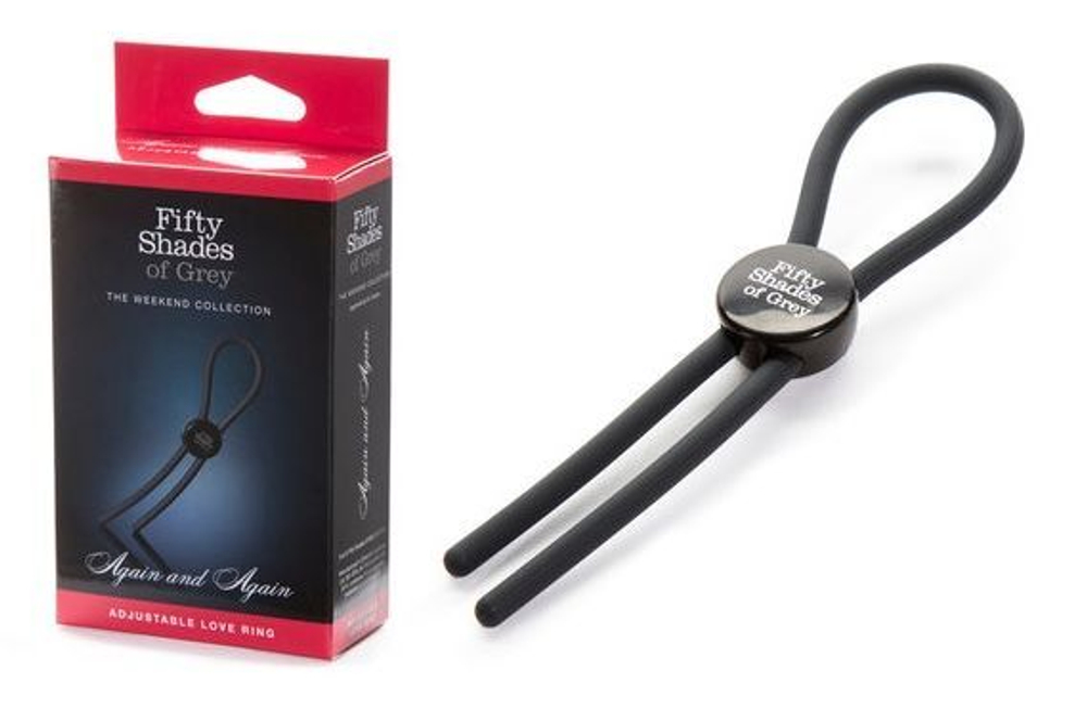 Эрекционное кольцо Fifty Shades of Grey Again and Again – регулируемое