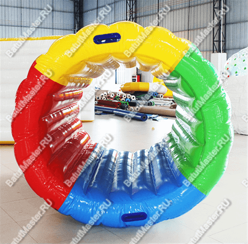 Аттракцион Водный цилиндр "Турбо лайт", ПВХ, 2*1,8*1,8 м