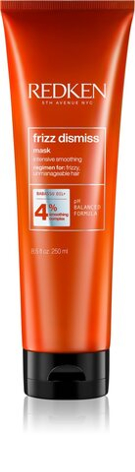 Redken Frizz Dismiss - питательная маска для непослушных и вьющихся волос /   250  ml  / GTIN 3474636961047