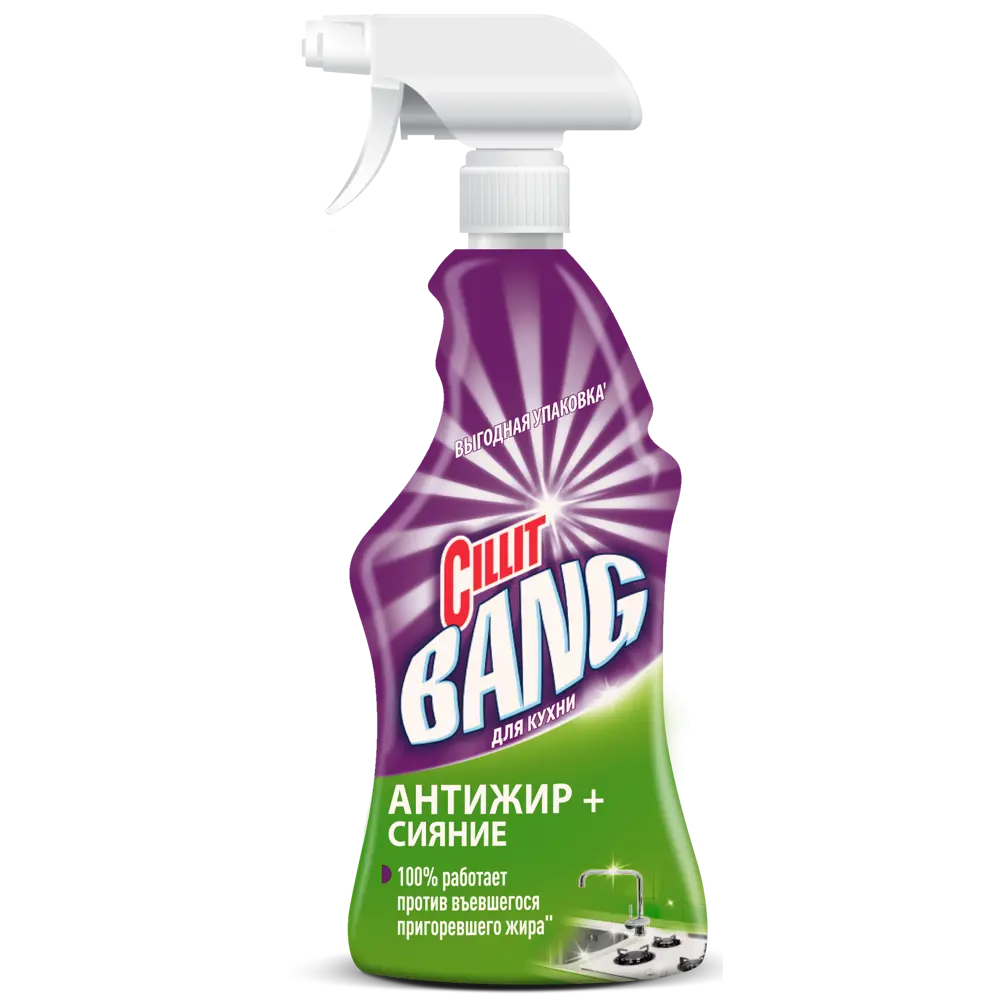 Чистищее средство для кухни Cillit bang Антижир 750 мл