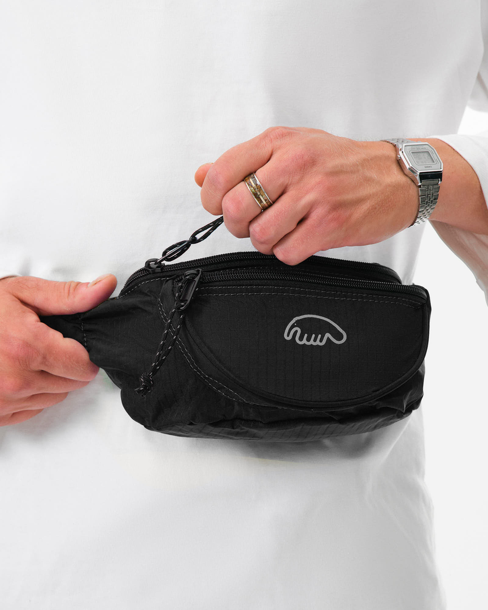 Поясная сумка Anteater Waistbag RSt Черный