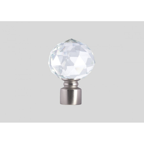 Наконечник для кованного карниза Кристалл шар D 16/19