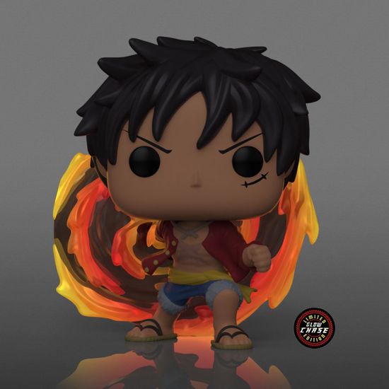Фигурка Funko POP! Animation One Piece Red Hawk Luffy w/(GW)Chase (Exc) (1273) 62701/ Фигурка Фанко ПОП! по мотивам аниме "One Piece", Монки Д. Луффи (Red Hawk) ЧЕЙЗ