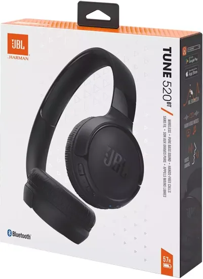 Беспроводные наушники JBL Tune 520BT черный