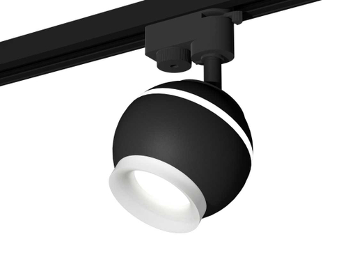 Комплект трекового светильника Ambrella light Track System XT1102071 SBK/FR черный песок/белый матовый (A2521, C1102, N7165)