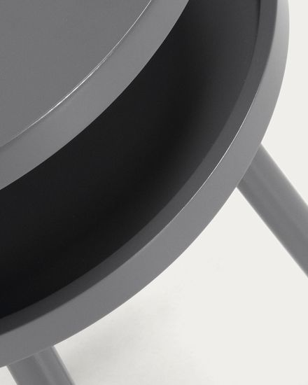 Столик Bruk с полкой серый Испания