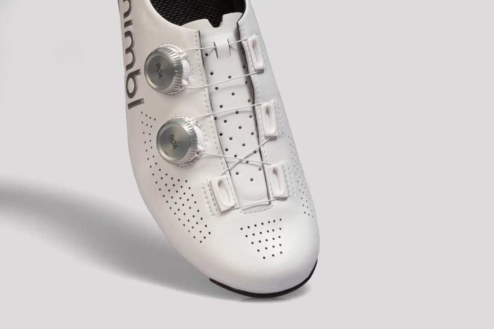 Велотуфли шоссейные Nimbl Ultimate white-silver