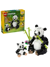 Конструктор Creator 31165 Дикие животные: Семья панд